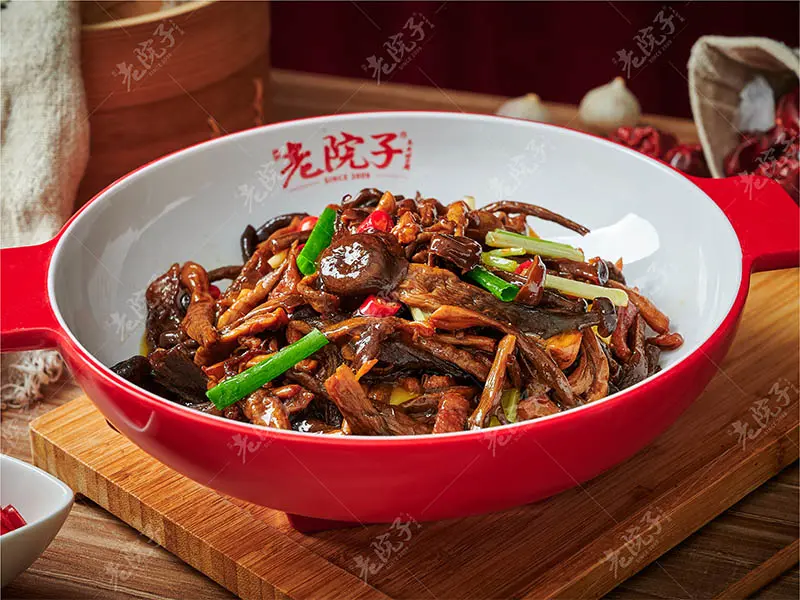 干鍋鹿茸菇