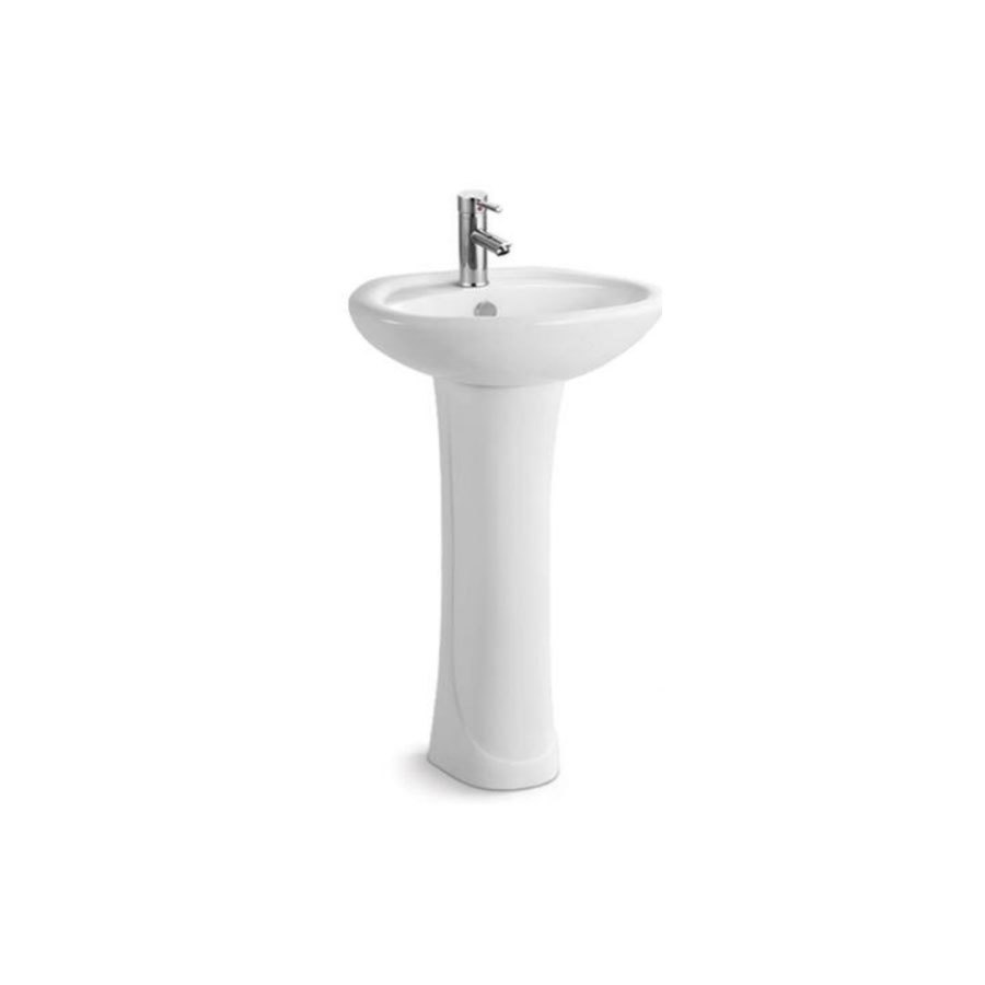 D601 pedestal basin ceramic