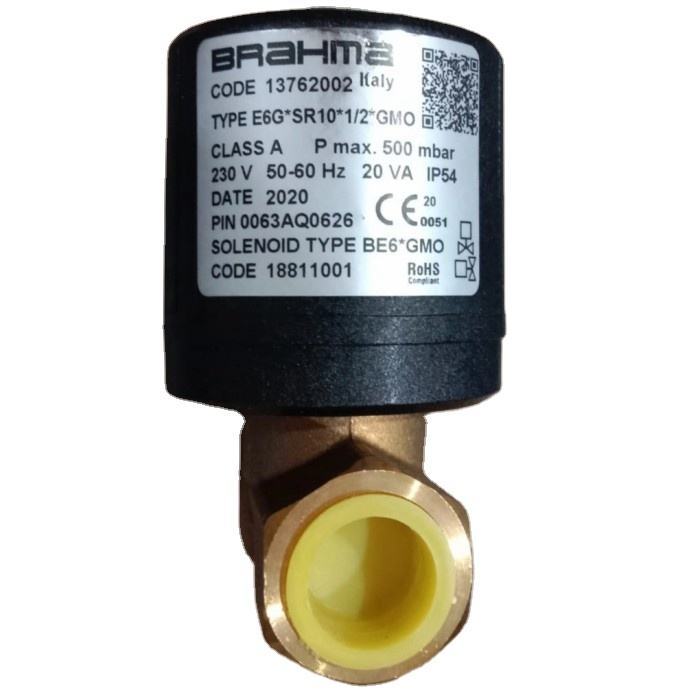 Brahma OR E6G *SR10 Series Gas Solenoid Valve GMO Safety Solenoid Control Gas The Electromagnetic Valves For Burner Parts