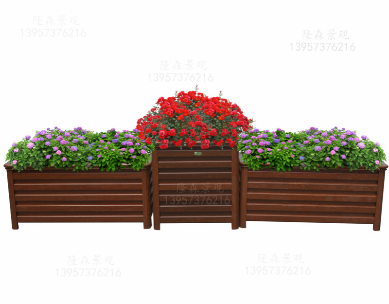 鋁合金花箱---嘉興市隆森景觀花箱定制廠家