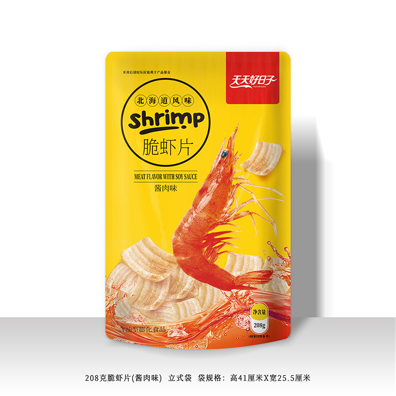 208克脆蝦片(醬肉味)