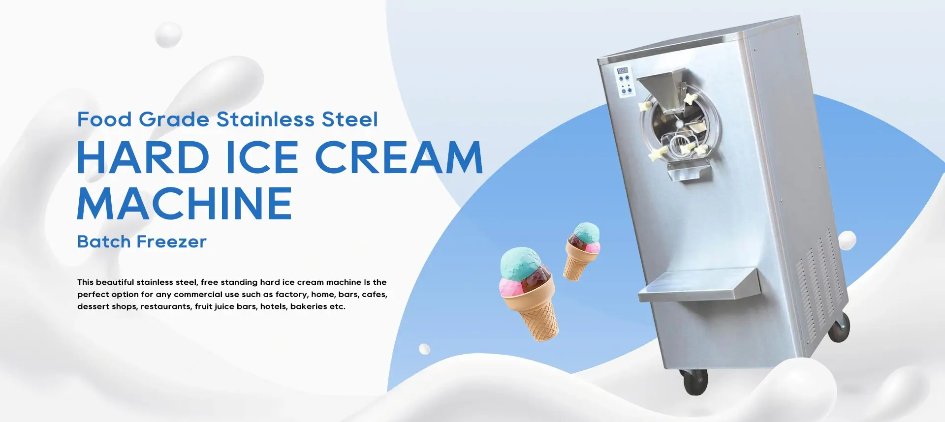 Hard Ice Cream Machine