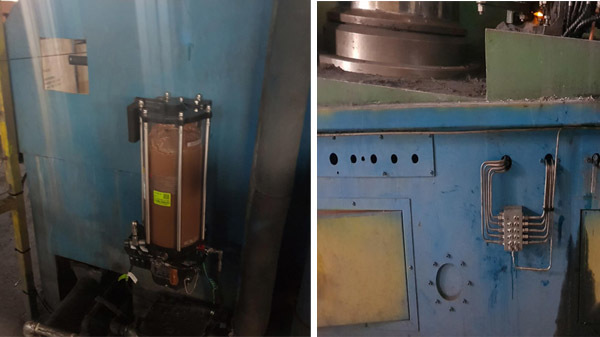 Centralized Grease System for Wire Welding Machine