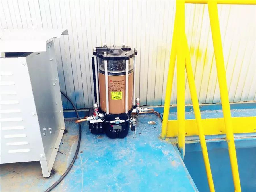 Automatic Lubrication System for 45T Crane