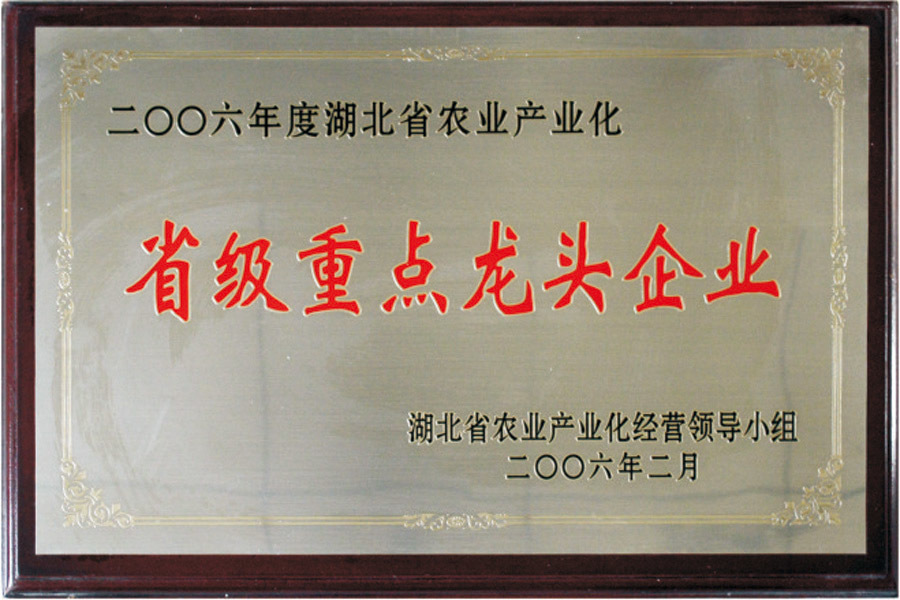 省级重点龙头企业