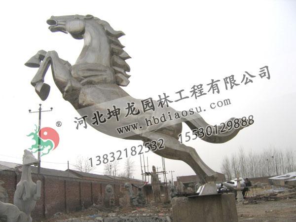 动物不锈钢雕塑035
