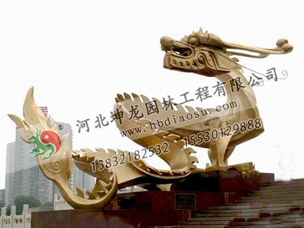 动物铜雕022