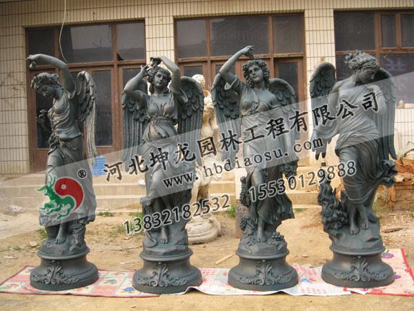 玻璃钢人物雕塑025