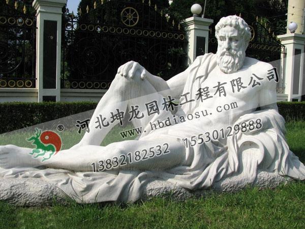 人物石雕091