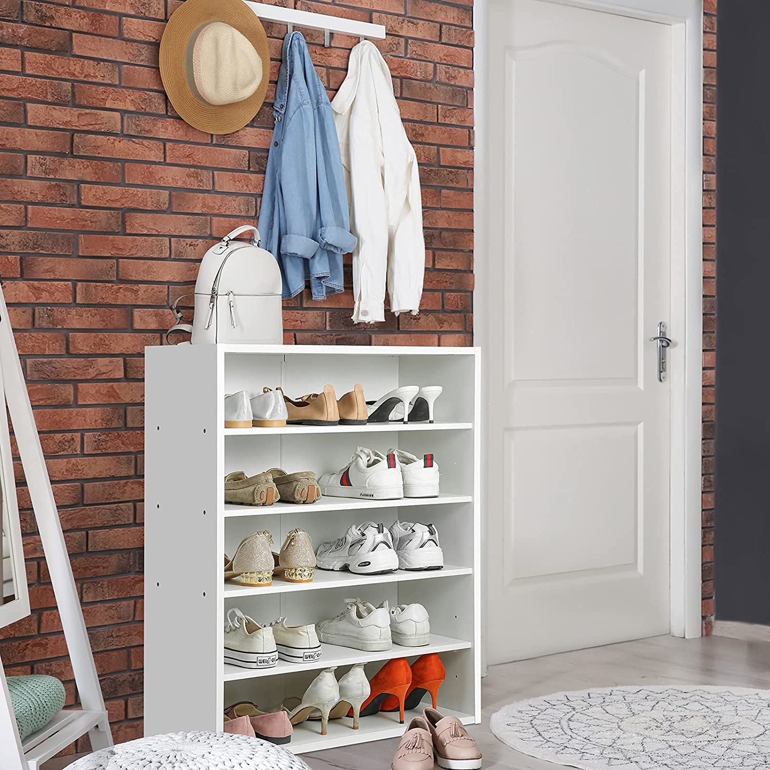 Wooden Shoes Rack