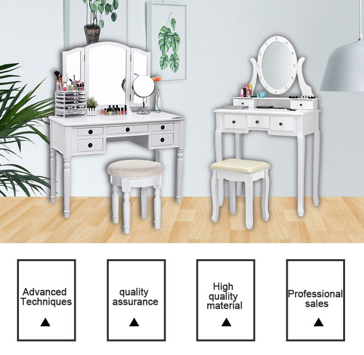 LED dressing table set