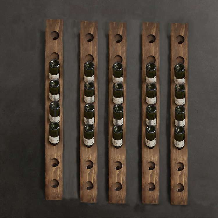 floating wall wine rack