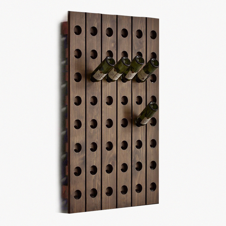 floating wall wine rack