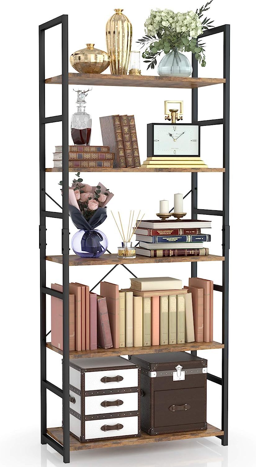 Bookcase Shelf Storage Organizer