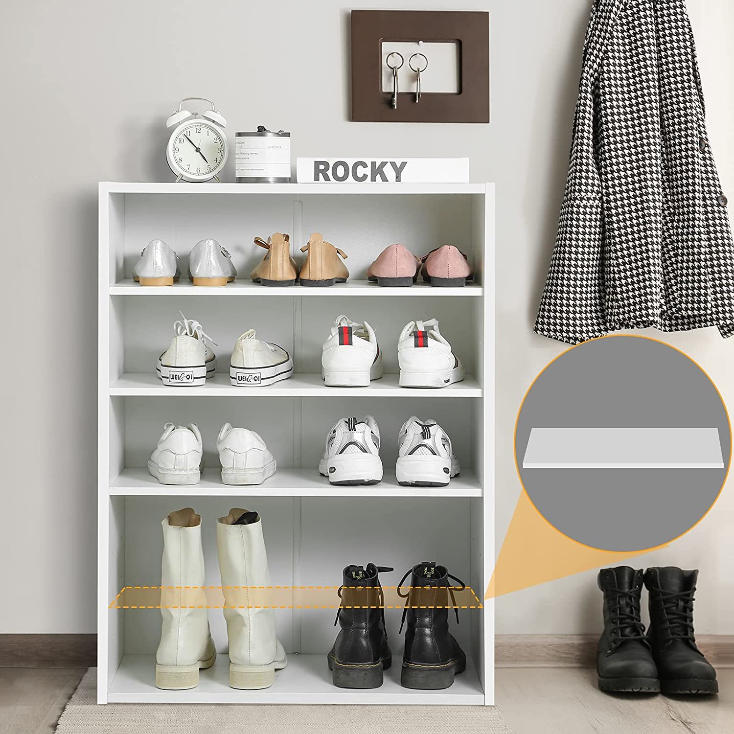 Wooden Shoes Rack2