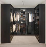 Wooden Bedroom Closet Wardrobe With Drawer