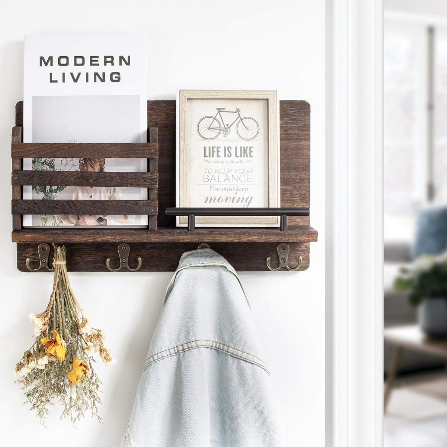 Wall Mounted Mail Organizer