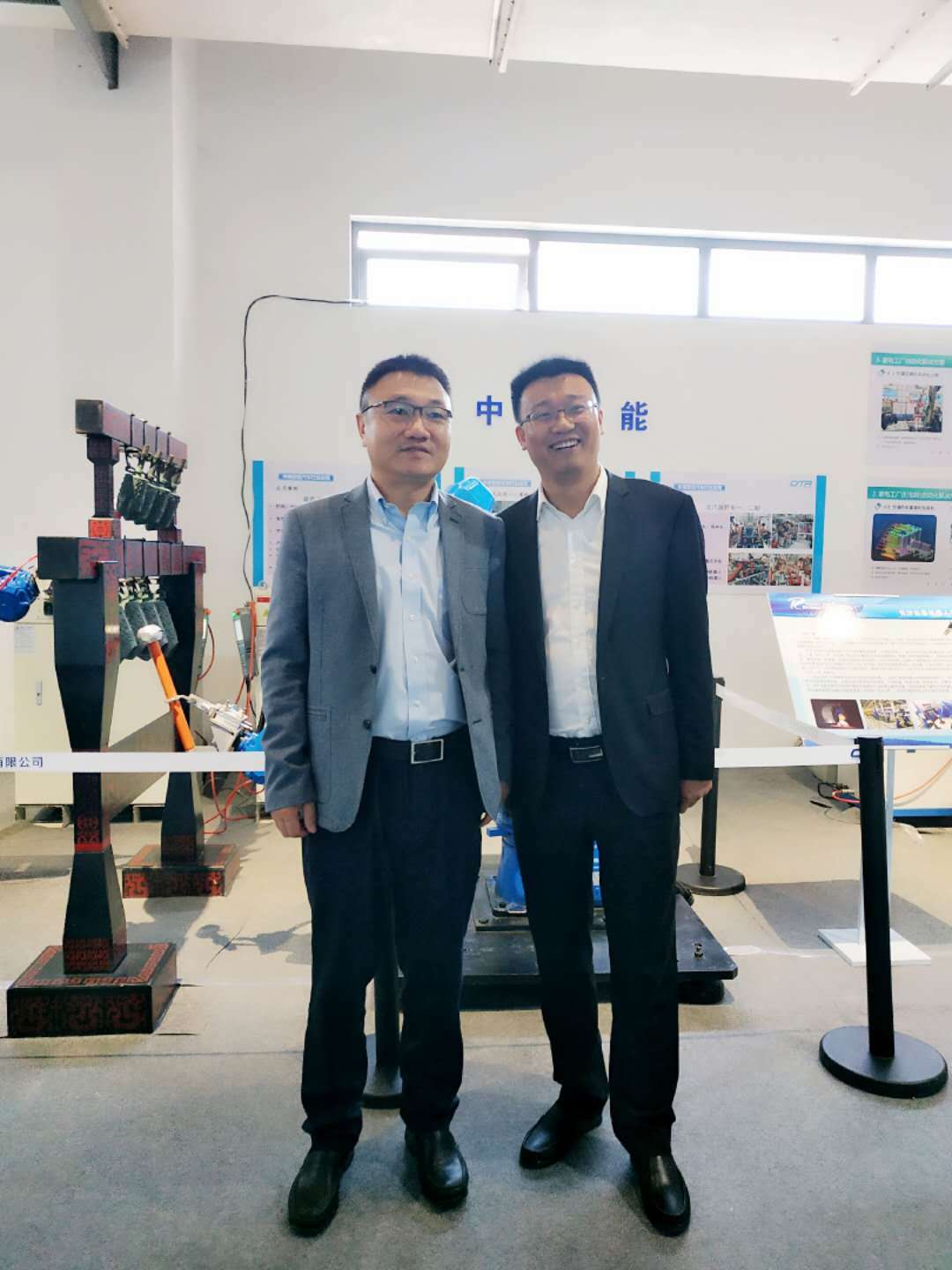 Vice Governor of Zhejiang Province, GaoXingfu visited Zhongnan Intelligent Changtai Robot Booth