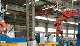 郑州铁工-盾构机焊接机器人系统