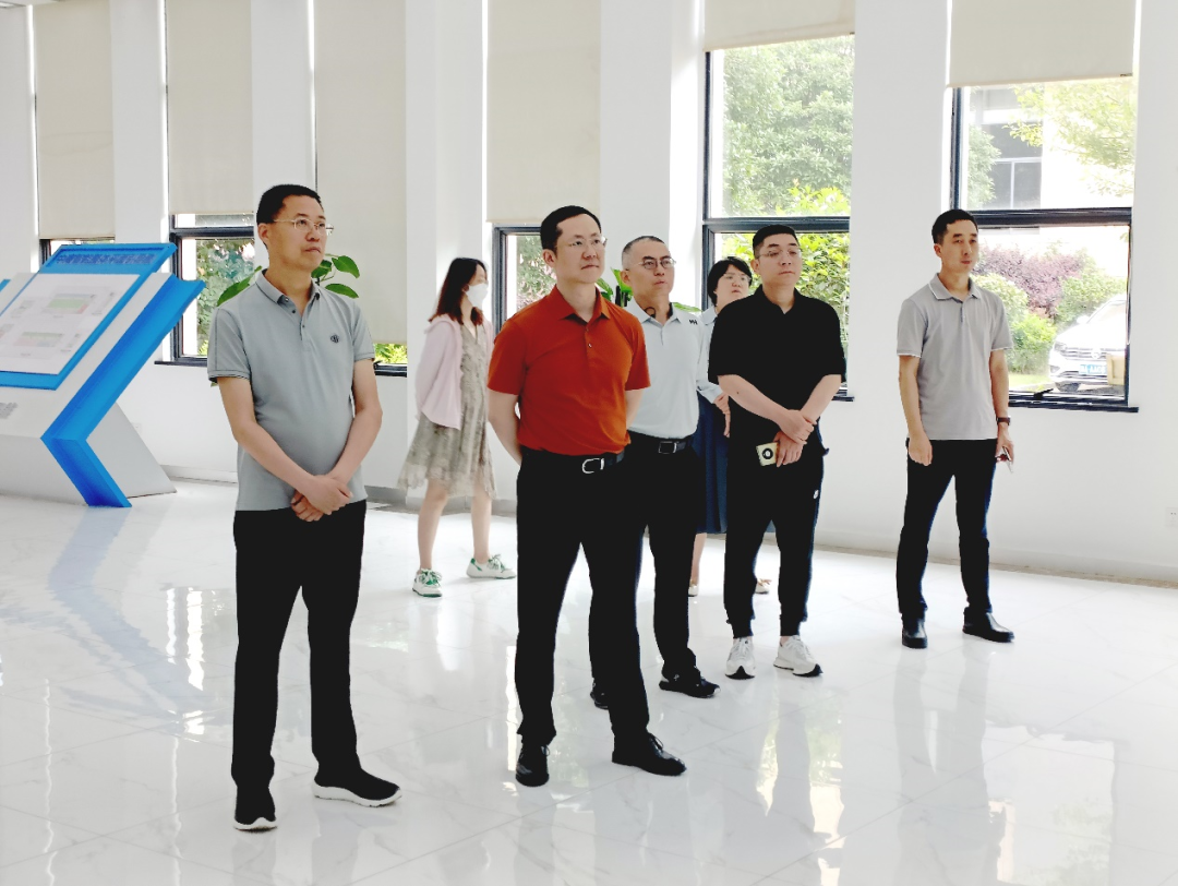 苏州市府政研室谭槊一行调研中南智能