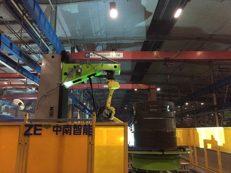 中联重科圆筒机器人焊接系统