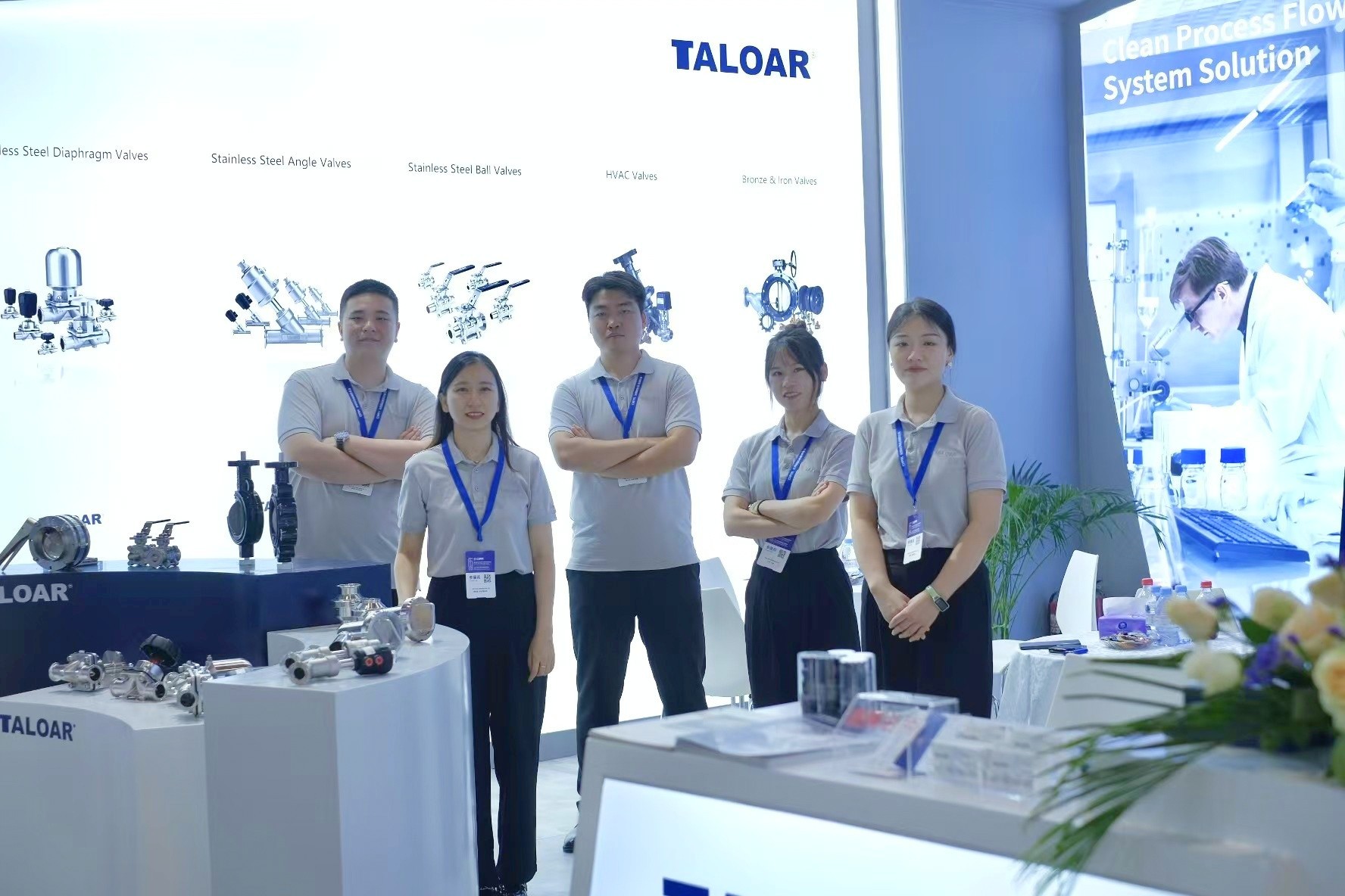 展会回顾 ▏CIPM展会完美收官 泰勒卫生级阀门产品大受好评！