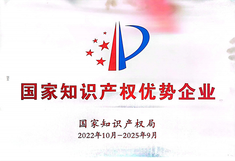 國家知識產(chǎn)權(quán)優(yōu)勢企業(yè)