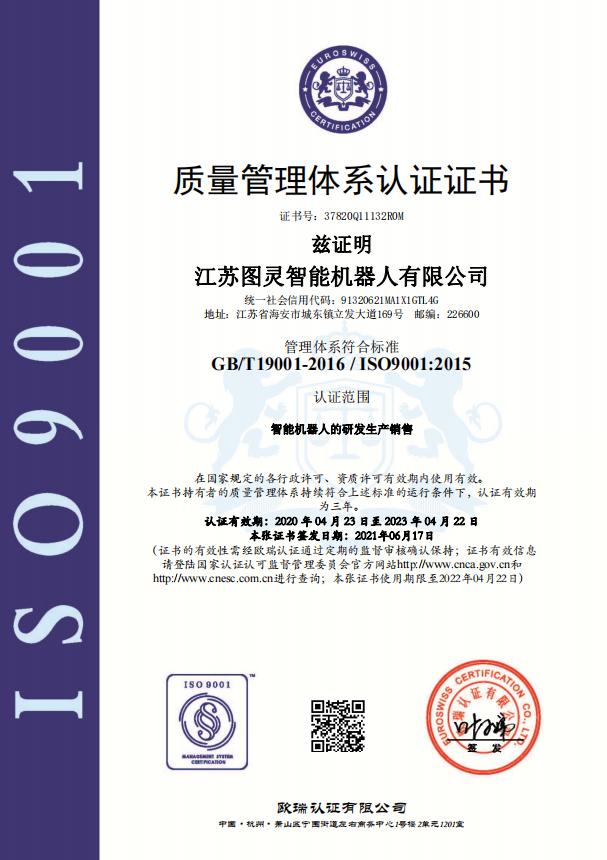 Quality Management System Certification Quality Management System Certification