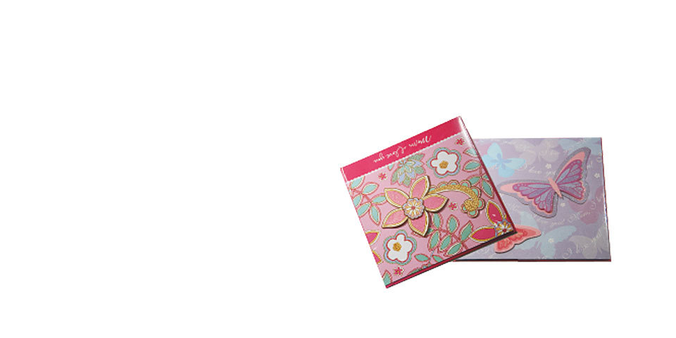 Handmade 3D cards & tags