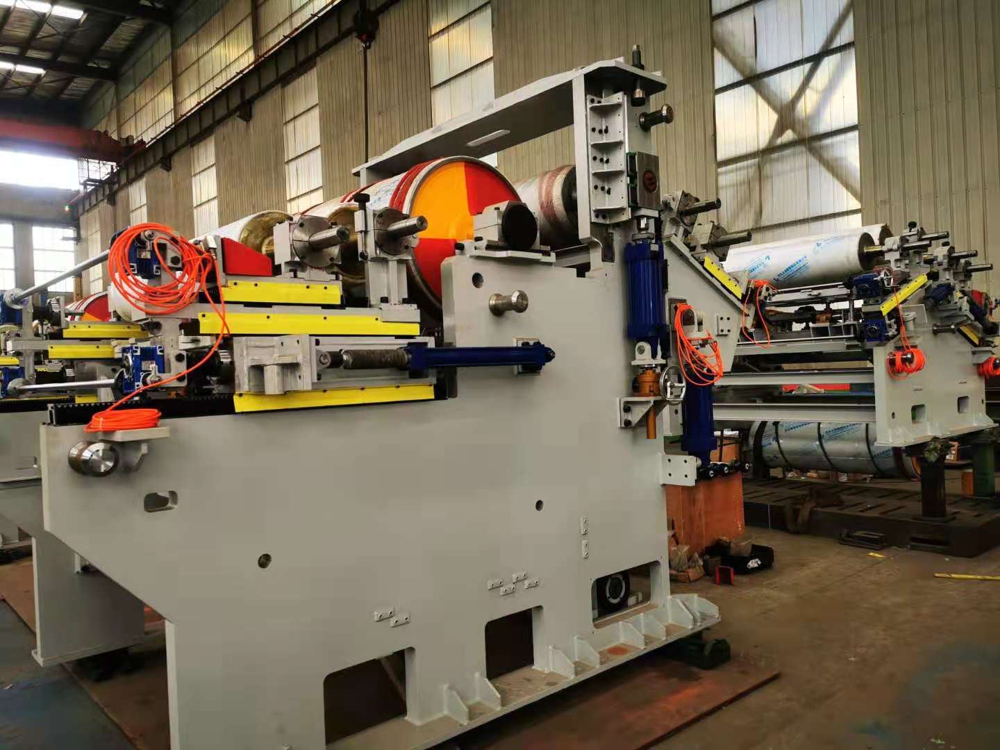 Color coating line coating machine