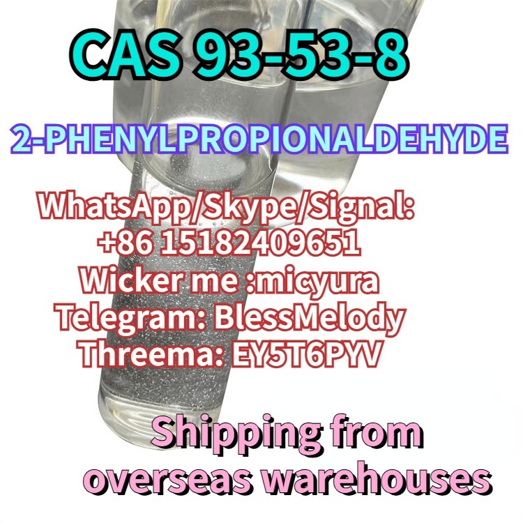 USA/AU/EU Hot Selling 2-PHENYLPROPIONALDEHYDE CAS 93-53-8 Shipping from overseas warehouses