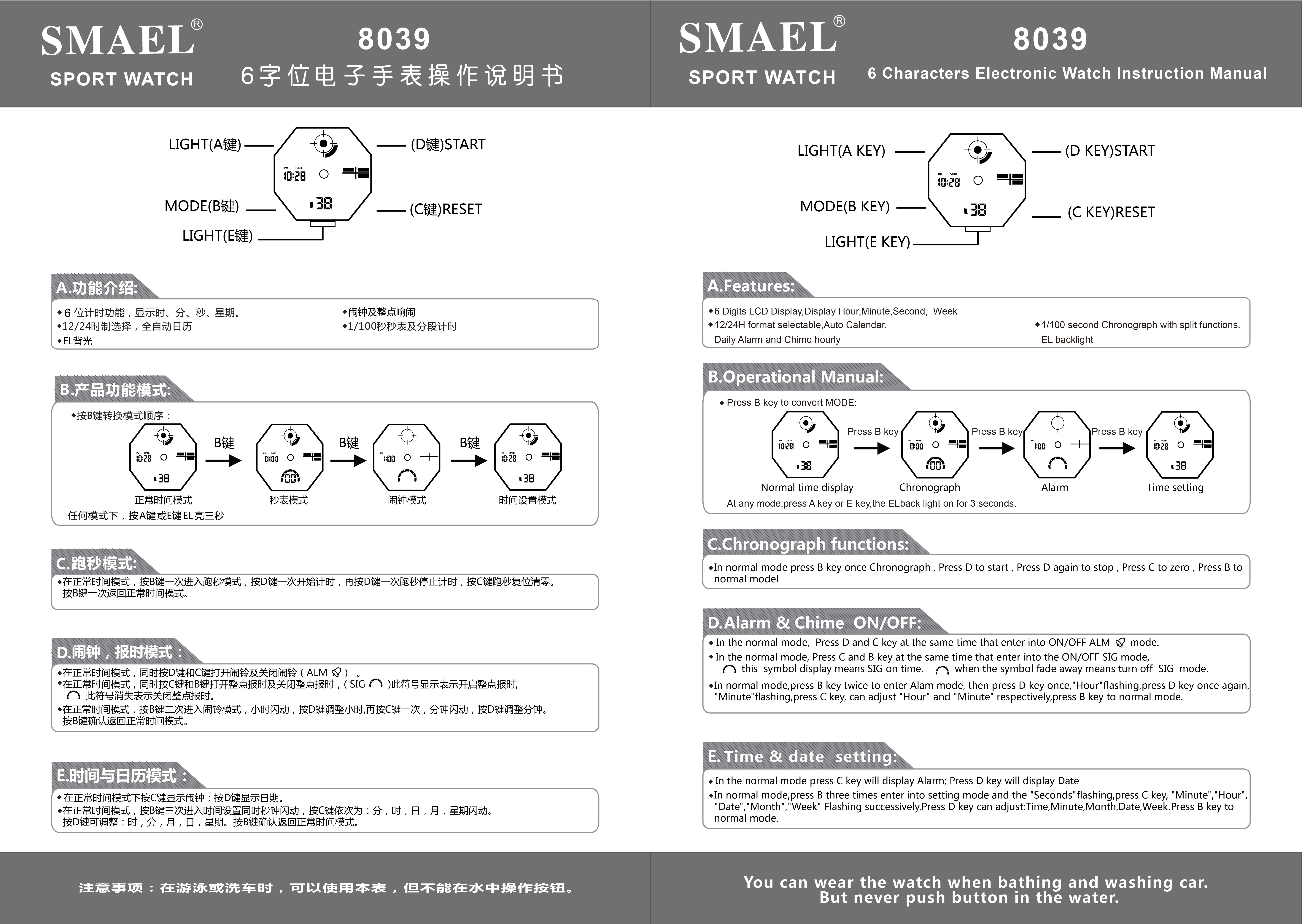 8039 instructions in English and Chinese 6 8039 instructions in English and Chinese 6