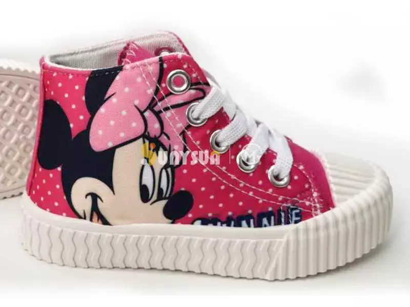 Anime canvas childrens casual shoes China disney