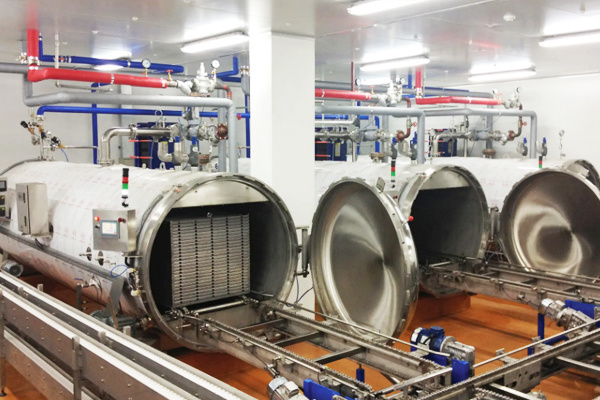What is the sterilization process of double bath sterilization pot?