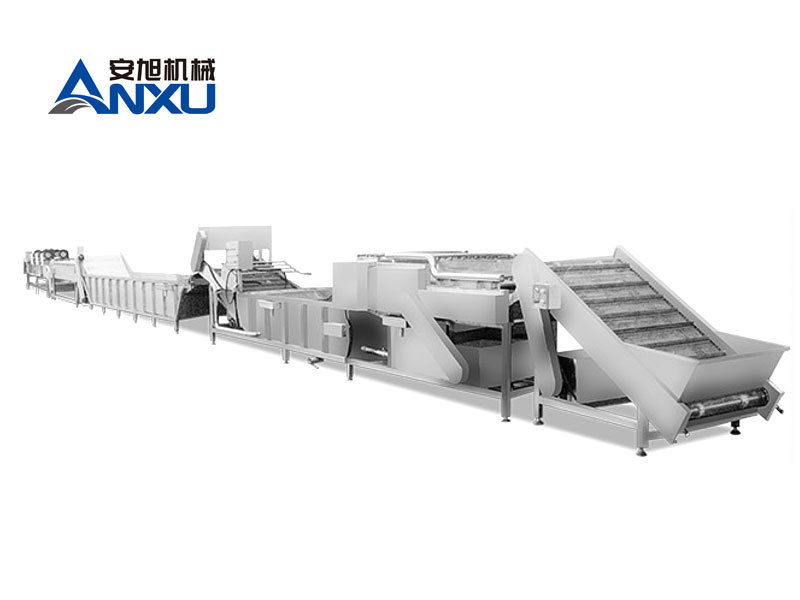 Fruit processing production line