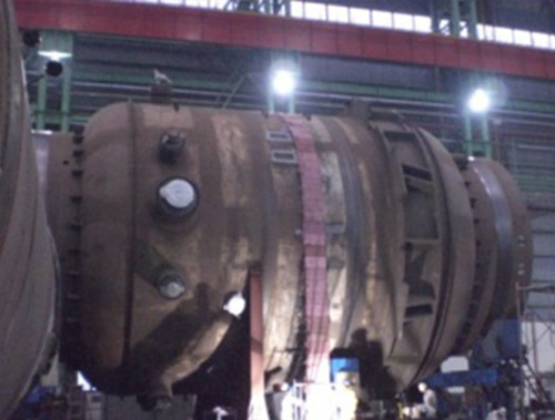 Reactor Local Girth Mouth Heat Treatment