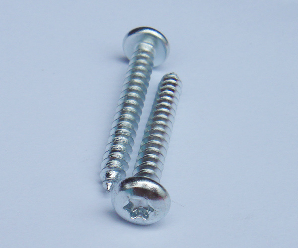 8#*1-1/4 Pan Head Torx Drive Self Tapping Screw, Steel, Hardened  P头梅花自攻螺丝，钢铁，加硬