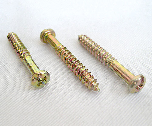 Color Zinc Plated Confirmat Screw