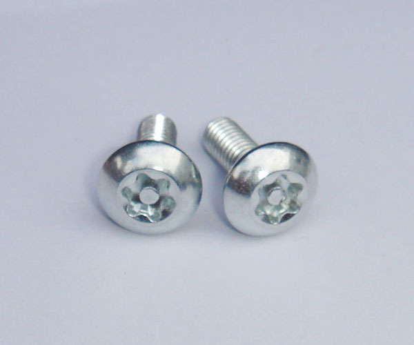 M4*12mm Truss Head Torx Drive Machine Bolt 大扁头内梅花机械螺丝 铁