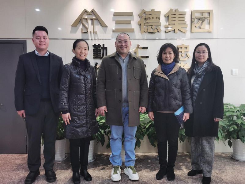 簡訊 | 嘉定區僑聯走訪三德（中國）集團高銓志總裁
