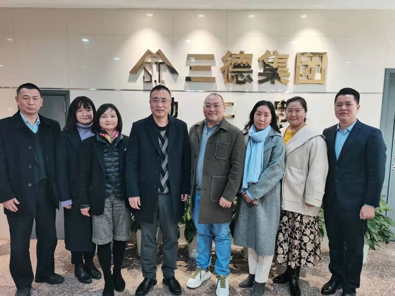 簡訊 | 上海市僑聯陶勇一行走訪三德（中國）集團高銓志總裁