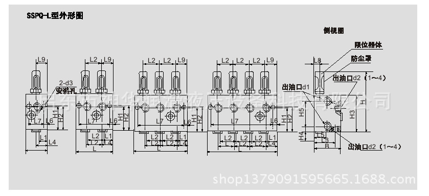 SSPQ-P雙線干油分配器