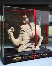 Colored Terracotta Camels (Enthroned by Generations)