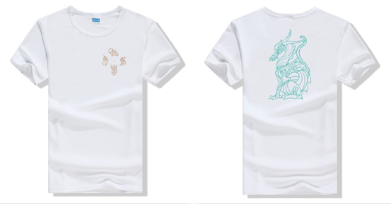 Divine Beast - Qinglong T-shirt Divine Beast - Qinglong T-shirt