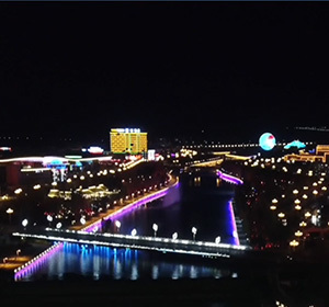 德令哈夜景照明