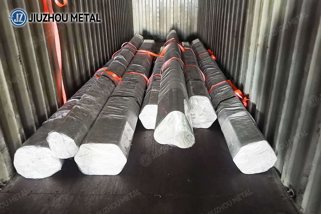 Steel Rod Packaging Process