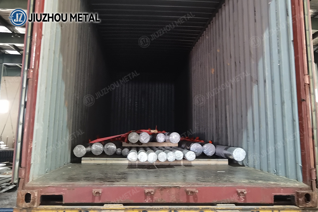 Steel Rod Packaging Process