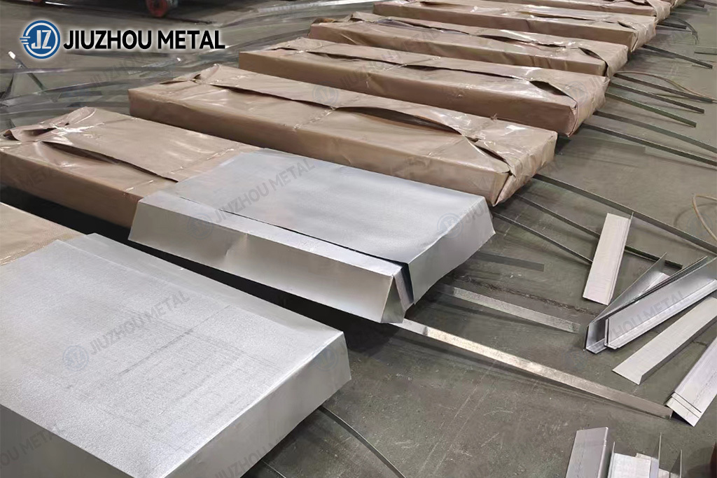 Steel Plate Packaging Process