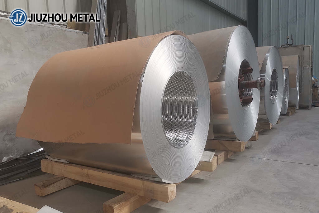 Steel Coil Packaging Process