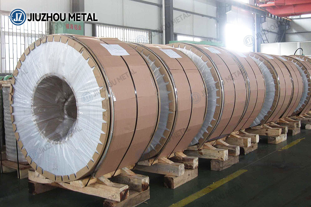 Steel Coil Packaging Process